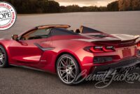 First Production 2023 Corvette Z06 Convertible Sells For 1M