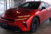 first released 2024 toyota crown sport with four wheel drive