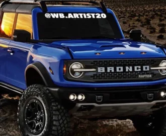 Ford Bronco Raptor Rendering Zeigt M glichen Highspeed Offroader