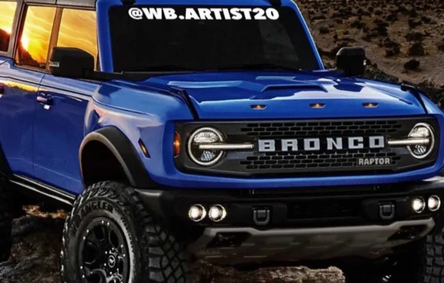 Ford Bronco Raptor Rendering Zeigt M glichen Highspeed Offroader
