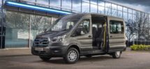 ford e transit mit 400 km reichweite und als minibusversion