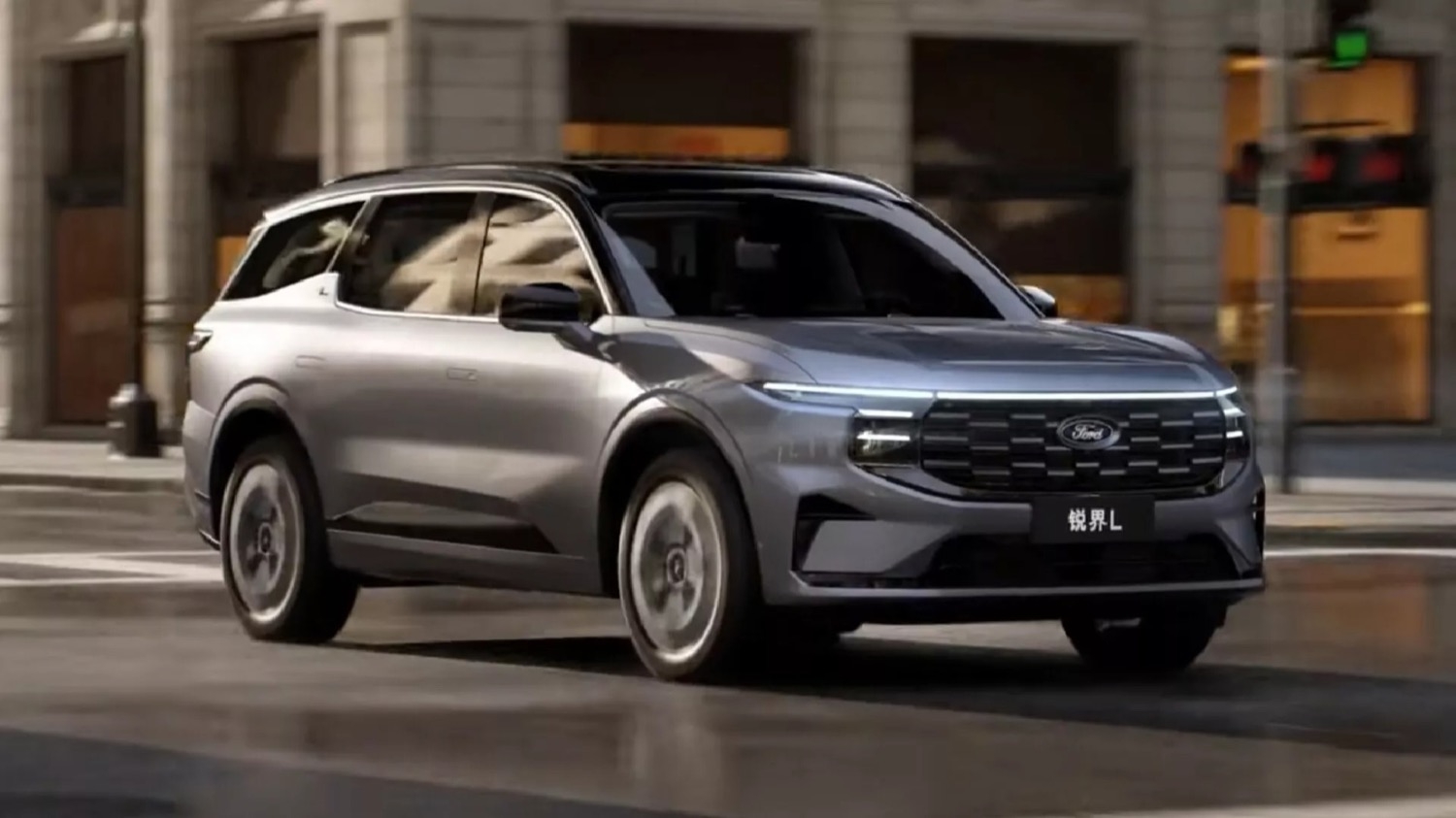 ford edge l details revealed includes five seat variant
