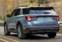 Ford Explorer Redesign On Track For 2027 Debut Report