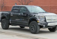 ford f 150 raptor r spied already getting a facelift
