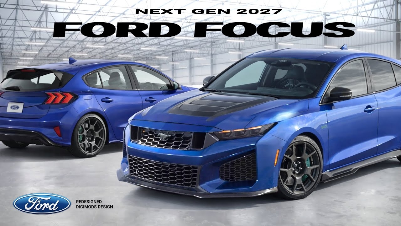 ford focus 2027 unveiled with a new look sportier modern and futuristic redesigned