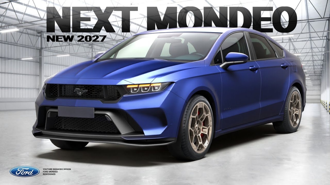 FORD MONDEO 2027 A Fierce Evolution Blending Mustang Spirit Redesigned
