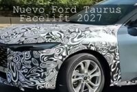 ford taurus facelift 2027
