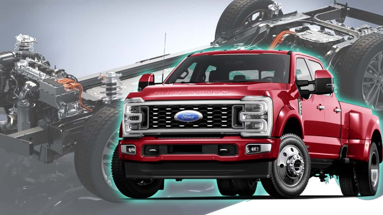 ford to build erev suvs super duty trucks as ev plans shift