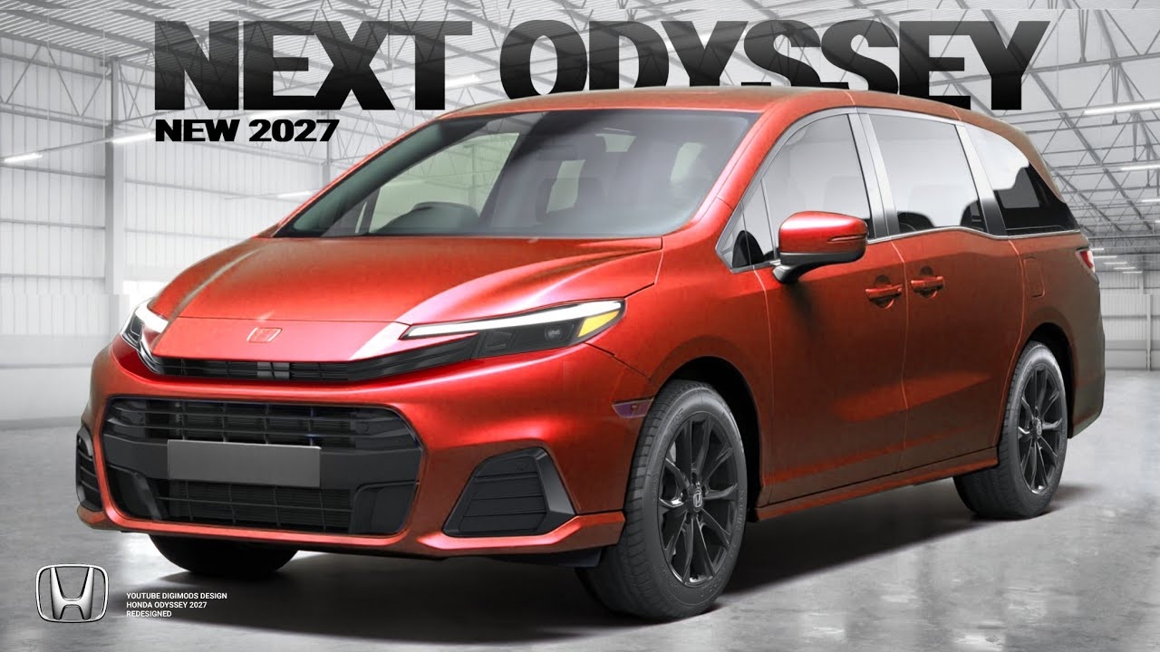 HONDA ODYSSEY 2027 The Family Minivan Reimagined With A Sporty Future Look Redesigned