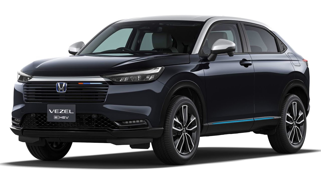 New 2024 Honda Vezel HR V Hybrid Compact Coupe SUV Facelift