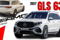 New 2027 Mercedes Benz GLS 63 Facelift Rendered