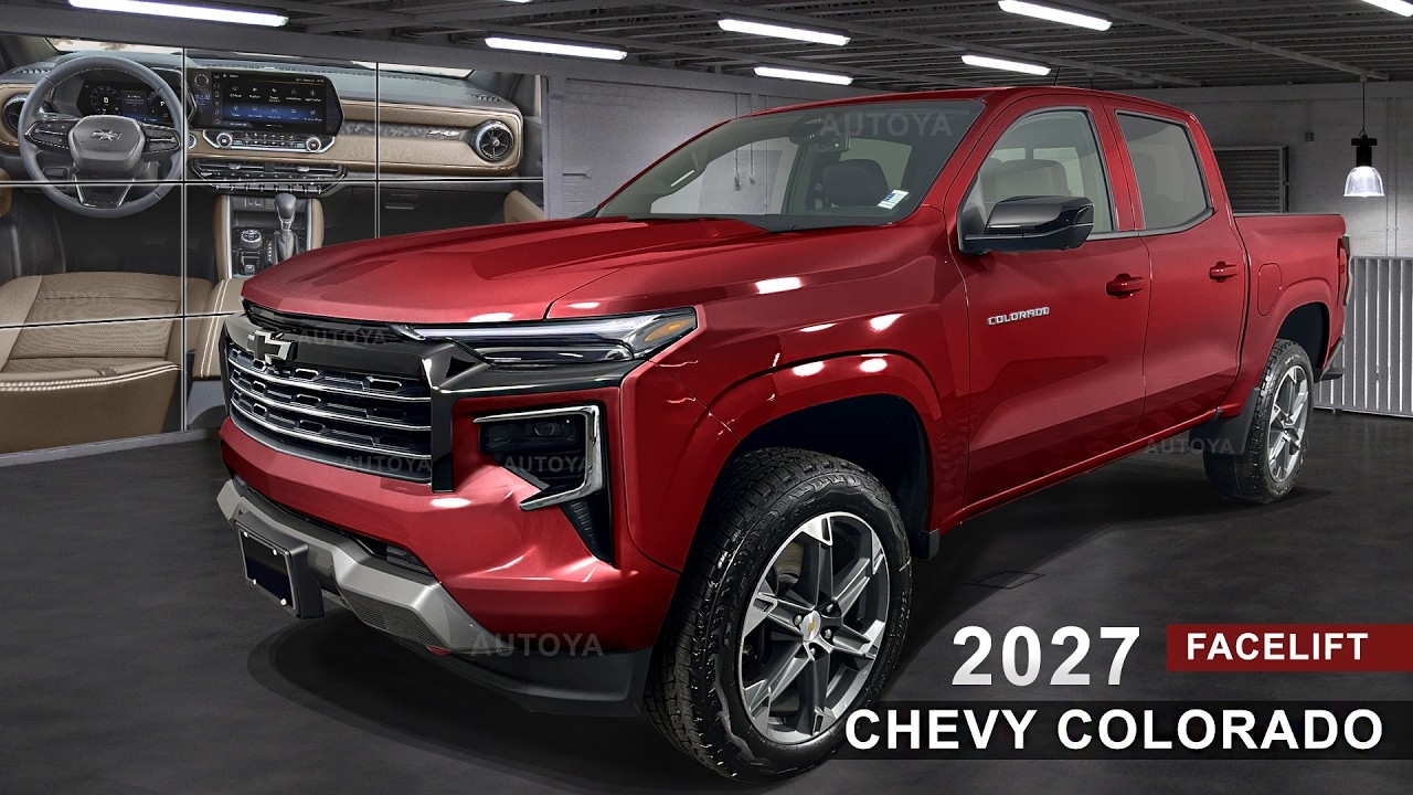 New Chevrolet Colorado 2027 Facelift INTERIOR amp EXTERIOR Preview