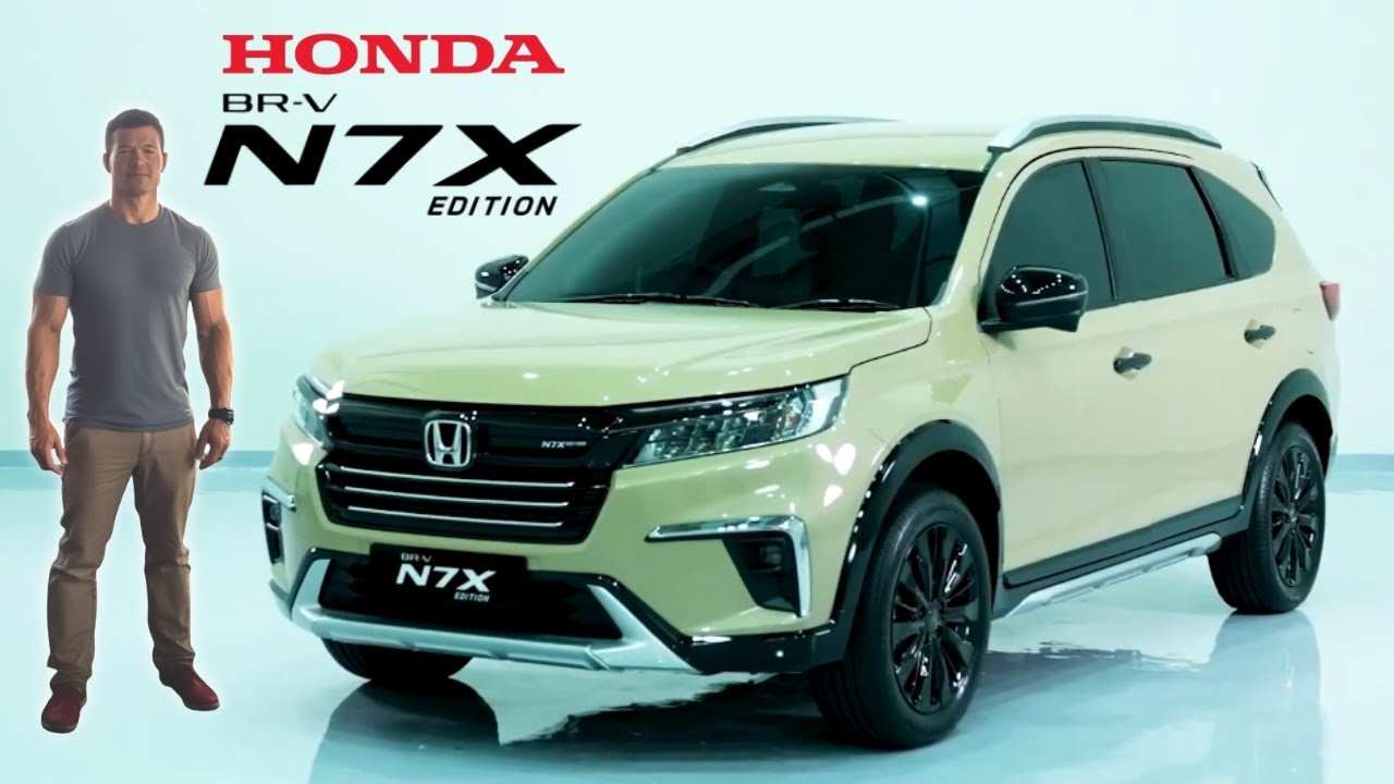 New Honda BR V N7X Edition 2024 Revealed