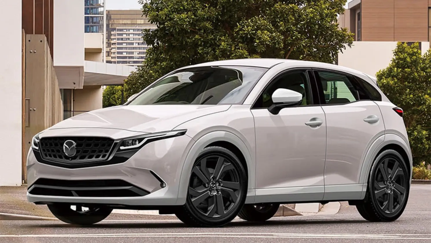 Next gen Mazda CX 3 Takes Shape New Renders Show Fresh Design To 