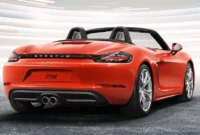 porsche 718 modelljahr 2026 2027 boxster