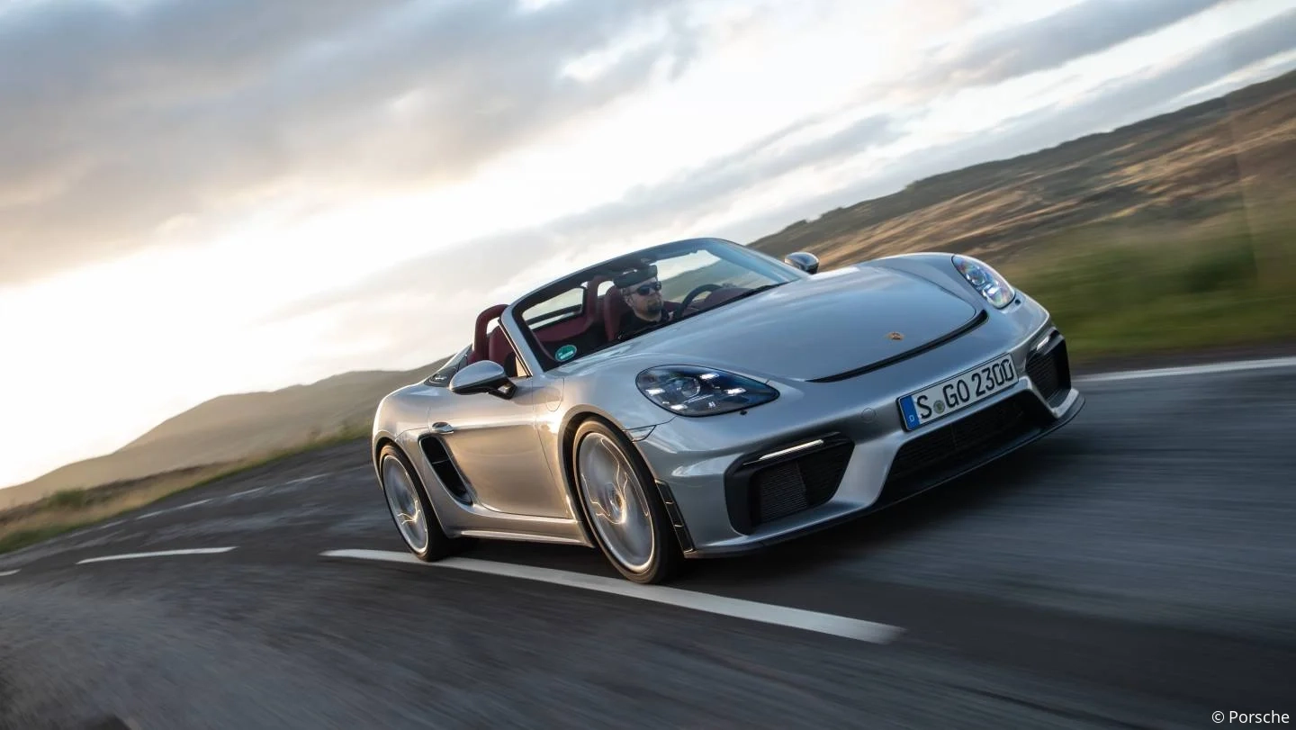 porsche 718 modelljahr 2026 2027 spyder