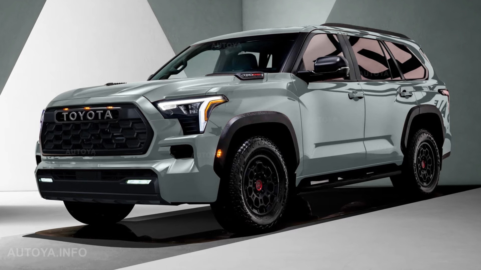 Redesigned 2025 Toyota Sequoia TRD Pro Already Spills The CGI 