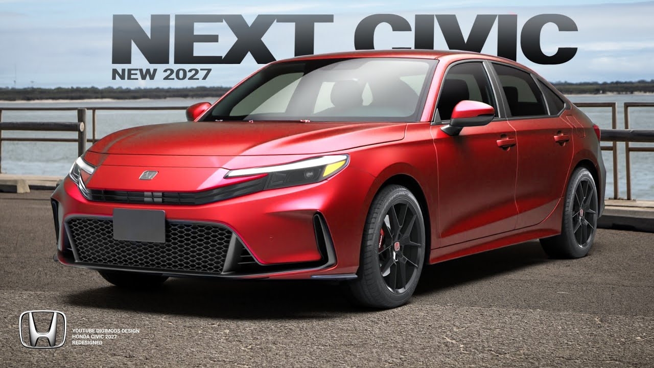 redesigned honda civic sedan looks ready to cgi fight the all new