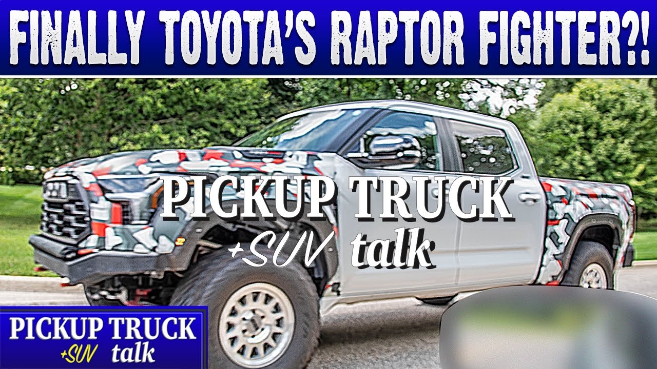 Riding On 37s 2027 Toyota Tundra Raptor Fighter Spied