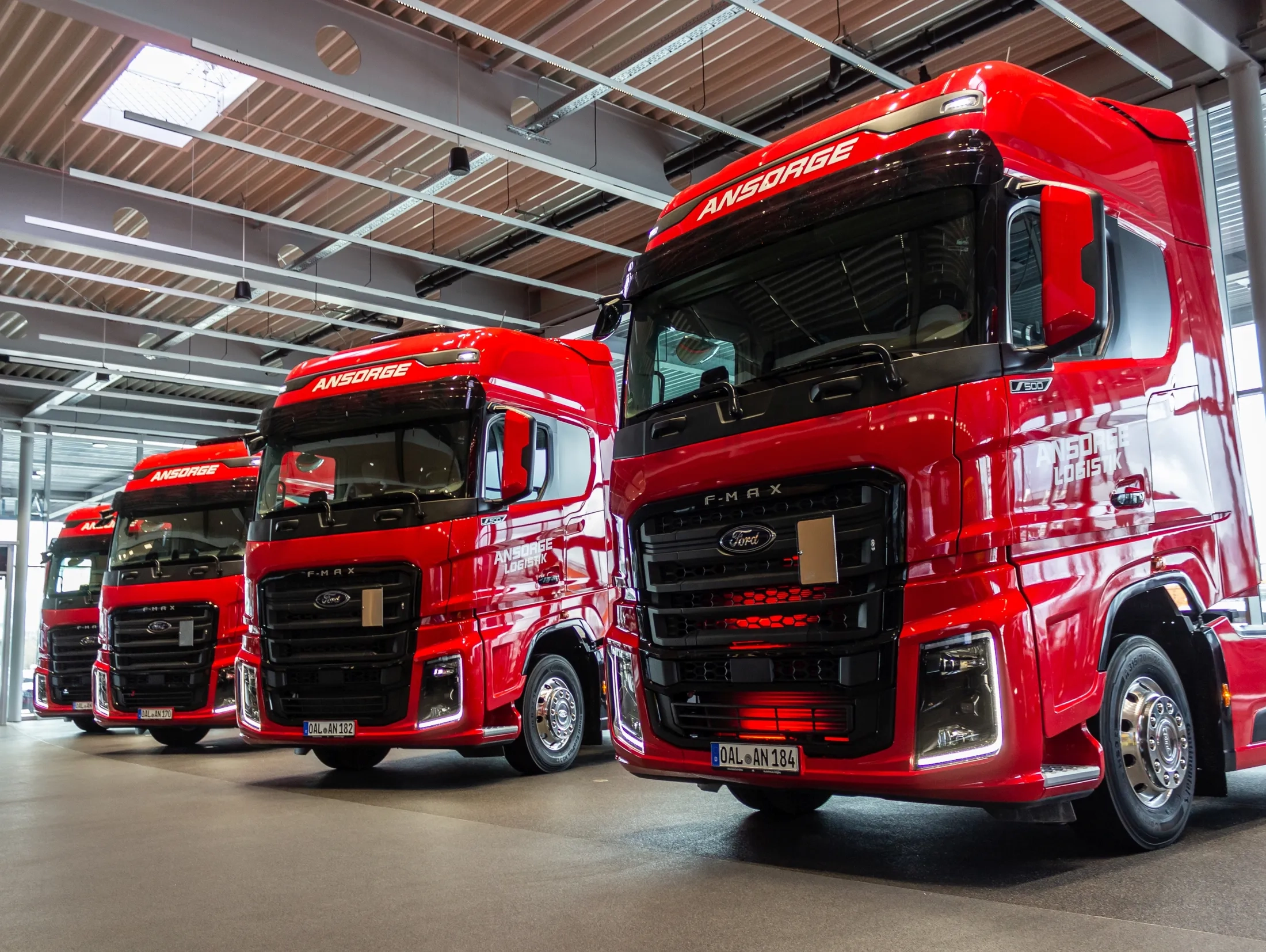 Sieben Ford Im Einsatz Ansorge Setzt Auf F Max Eurotransport