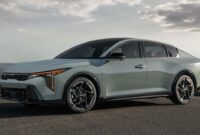 the new kia k4 is bigger than the forte and has two engine options