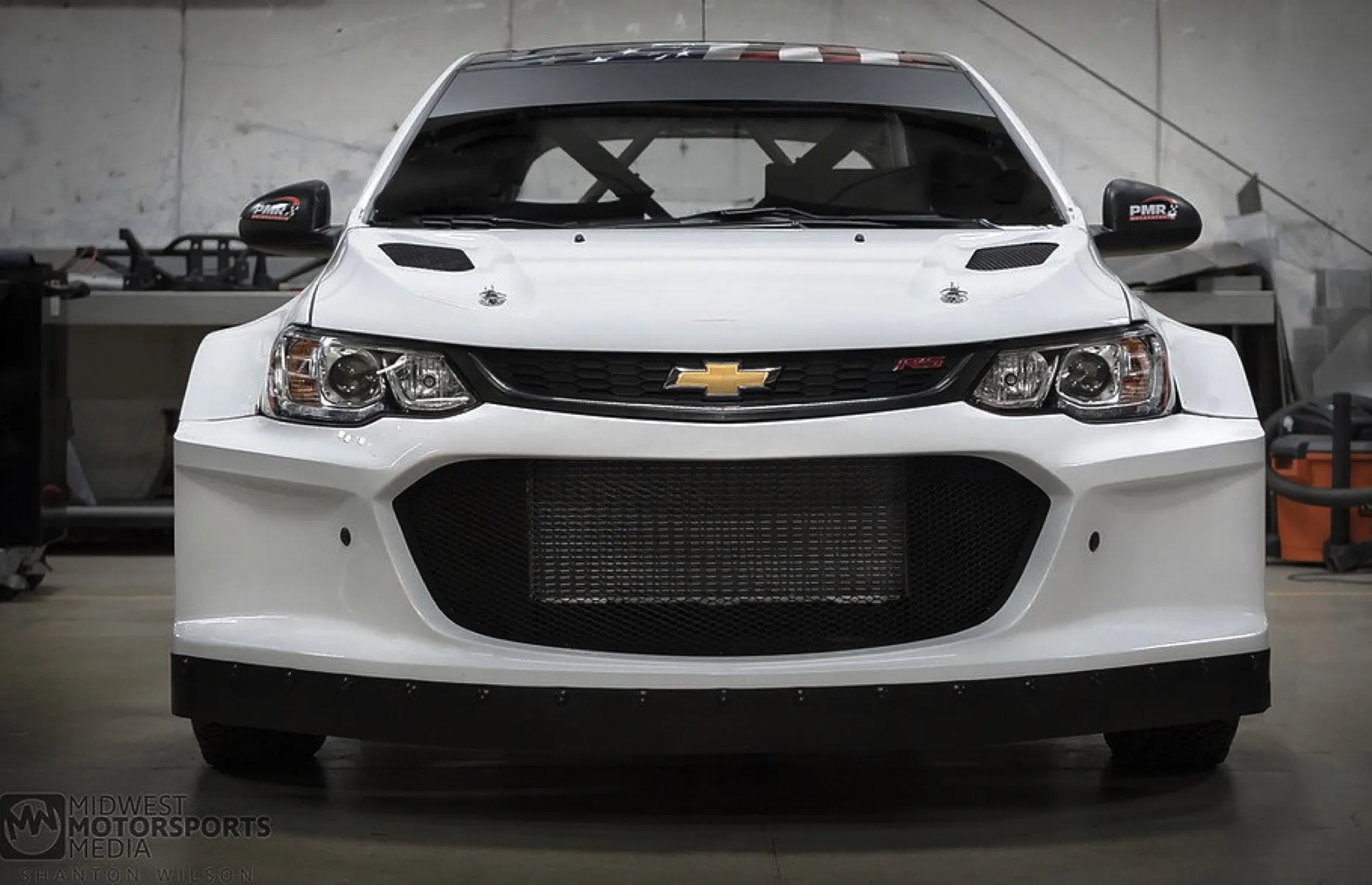 this rally team put a v8 in a chevy sonic driving