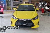 TOYOTA AGYA G CVT 2023 BRIO MUST BE ALERT