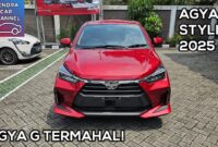TOYOTA AGYA STYLIX 2025 Walkaround Review Indonesia