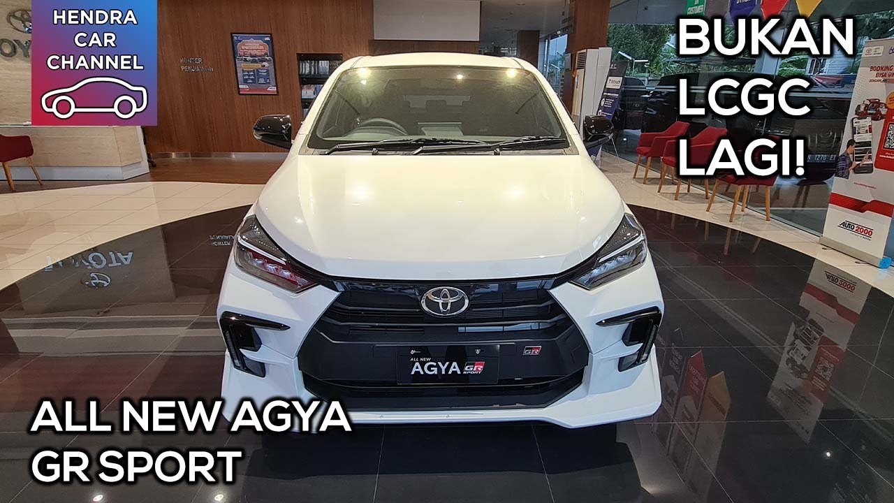 TOYOTA ALL NEW AGYA GR SPORT 2023 SPORTY KEREN ABIS 