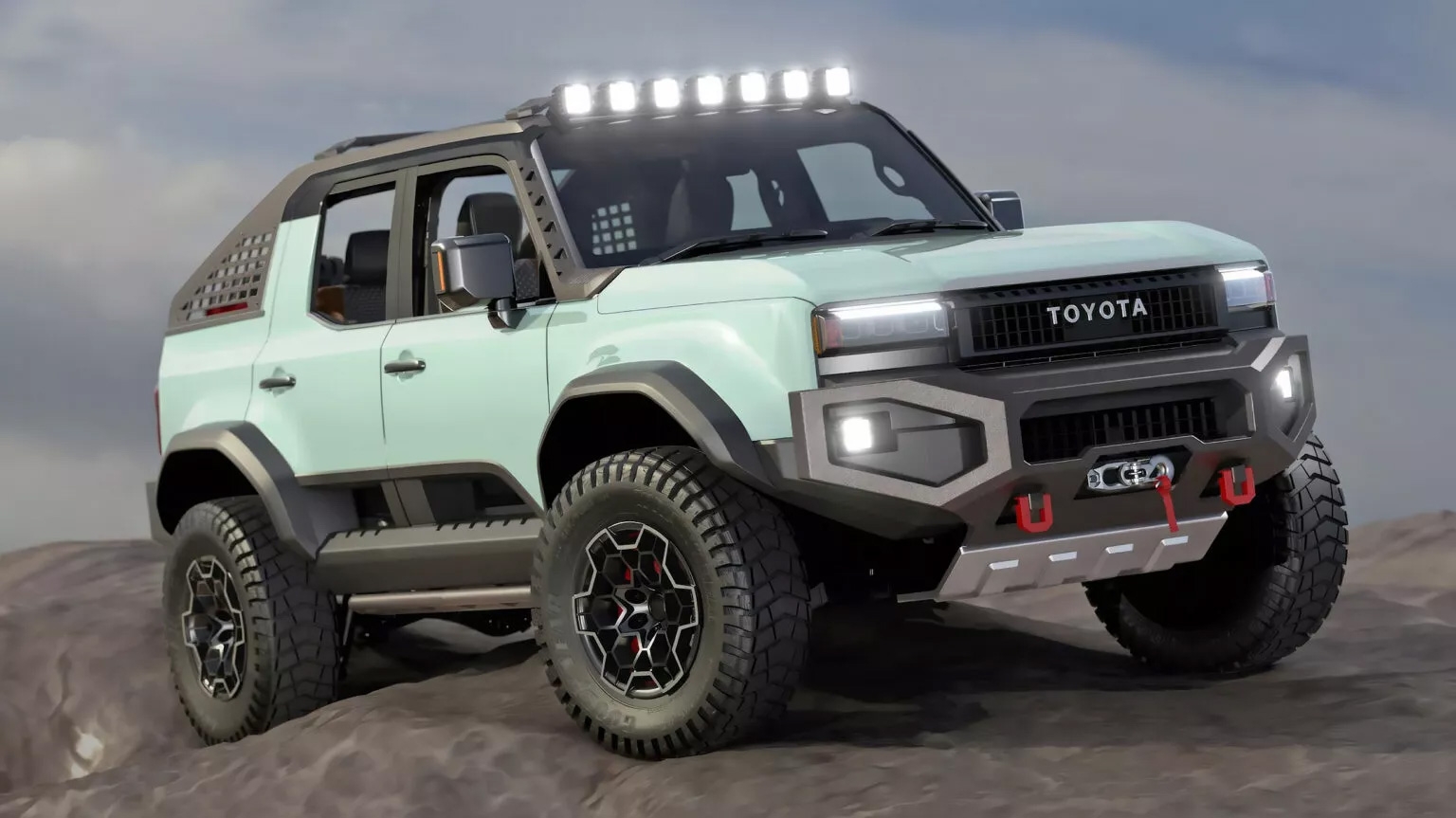 toyota baut einen neuen land cruiser pickup und einen 2 t rigen