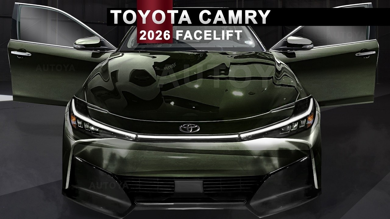 toyota camry digitally enters 2027 model year with fresh design