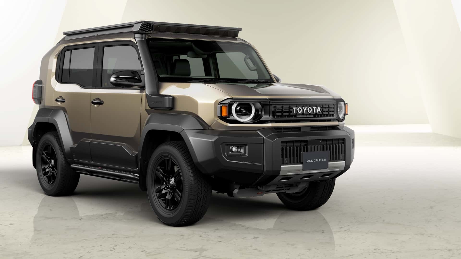 toyota hat endlich seinen neuen baby land cruiser enth llt