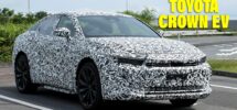 toyota shows electric crown and new solid state batteries with up