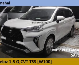 Toyota Veloz Q CVT TSS W100 Review Indonesia