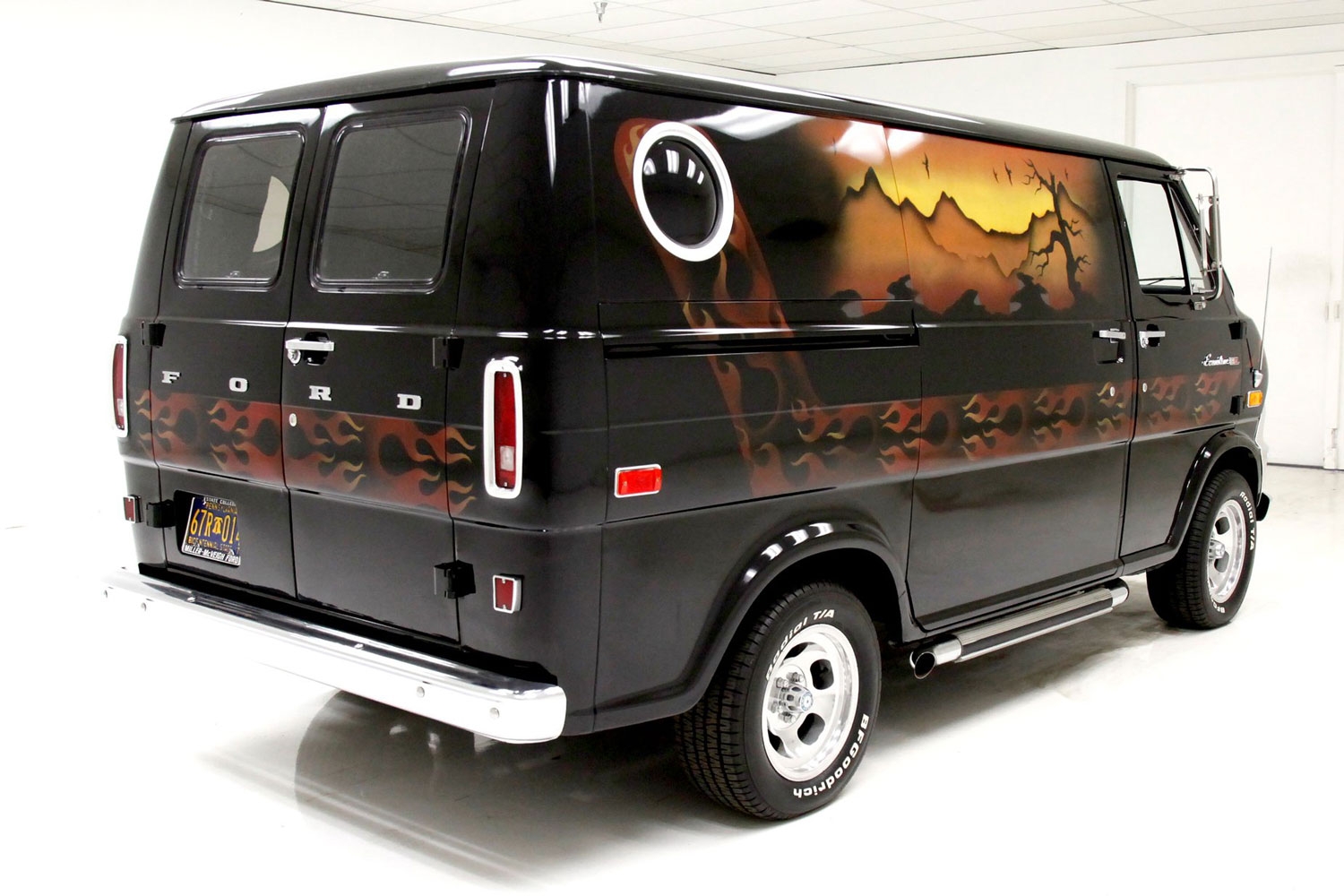 ultra low mile custom 1974 ford econoline van for sale