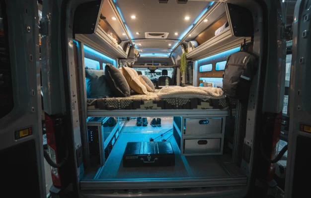 VanDOit Moov Builds On Adventure Ready Ford Transit Trail