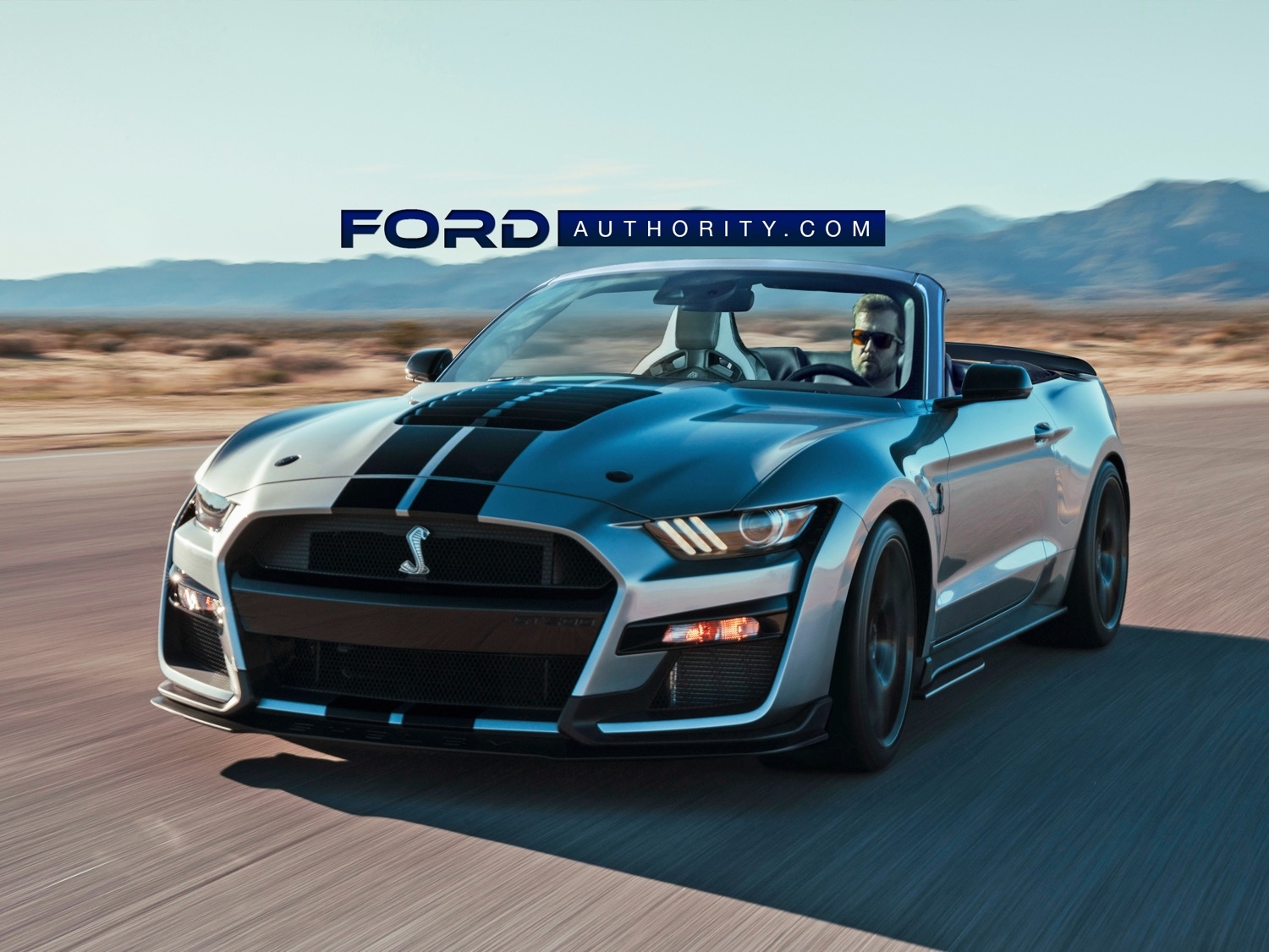 we render the nonexistent ford mustang shelby gt500 convertible